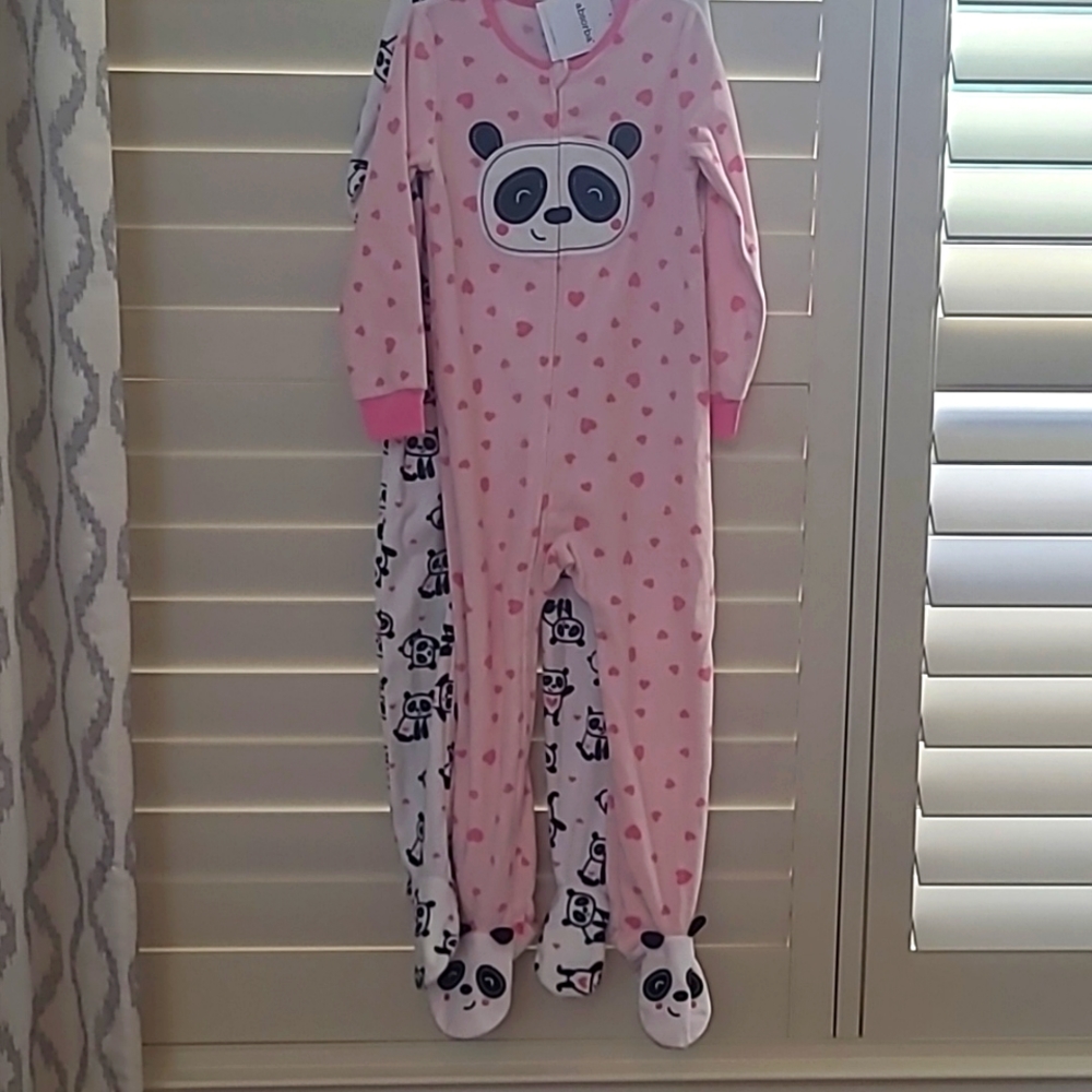 Absorba Footie PJ for girl size 5 2pk